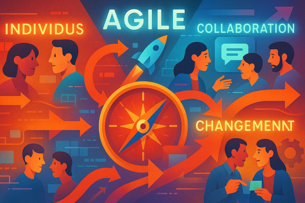 les 4 valeurs du manifeste agile